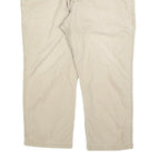 CARHARTT Mens Beige Cotton Blend Relaxed Fit Straight Trousers W40 L26 Workwear