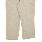 CARHARTT Mens Beige Cotton Blend Relaxed Fit Straight Trousers W40 L26 Workwear