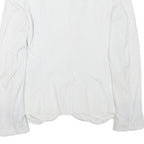 ZARA BASIC Womens White & Black Polka Dot Blazer Jacket S Acetate Button Closure