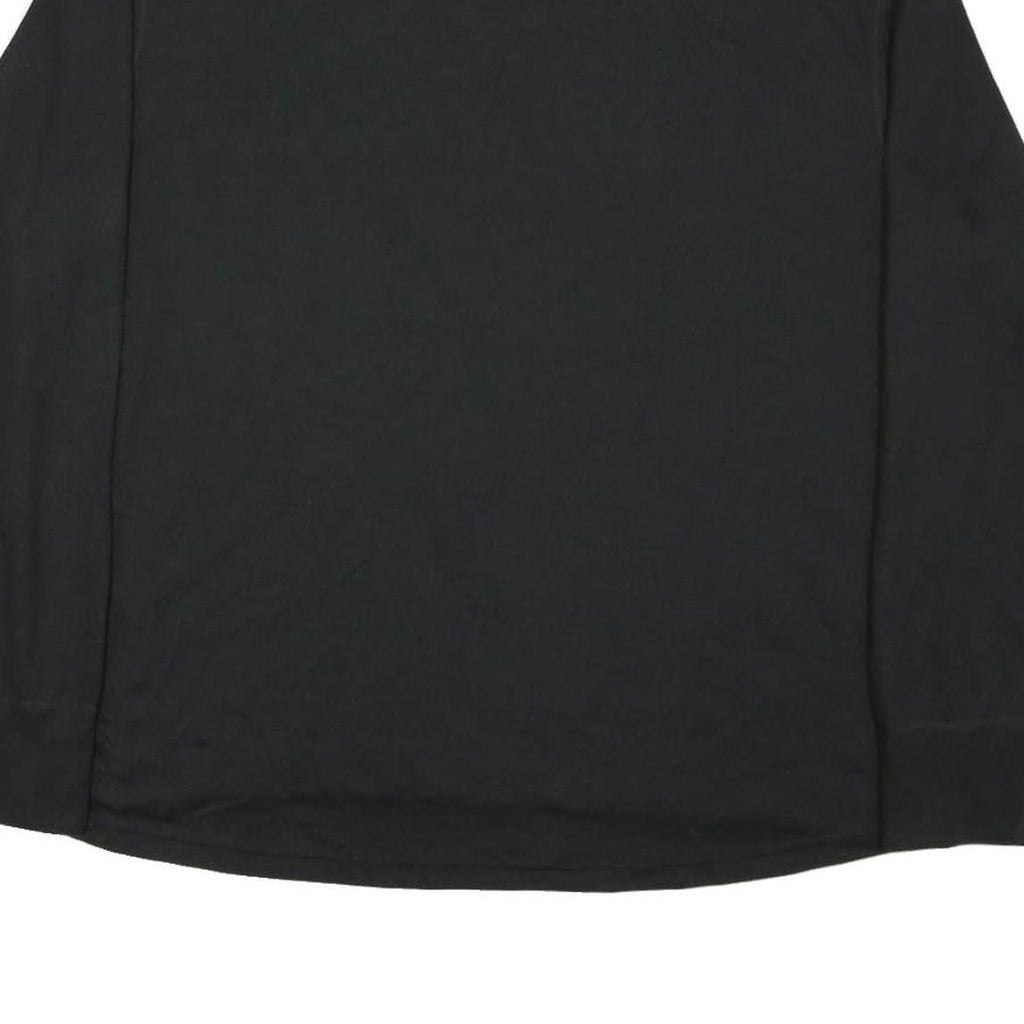 CARHARTT Womens Black 1/4 Zip 2XL Sweatshirt Lightweight Pullover Casual