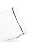 ADIDAS Mens White Polo Shirt M Cotton Blend Short Sleeve Logo Sport Basic