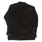 VESTY Mens Blazer Jacket Black Check XL