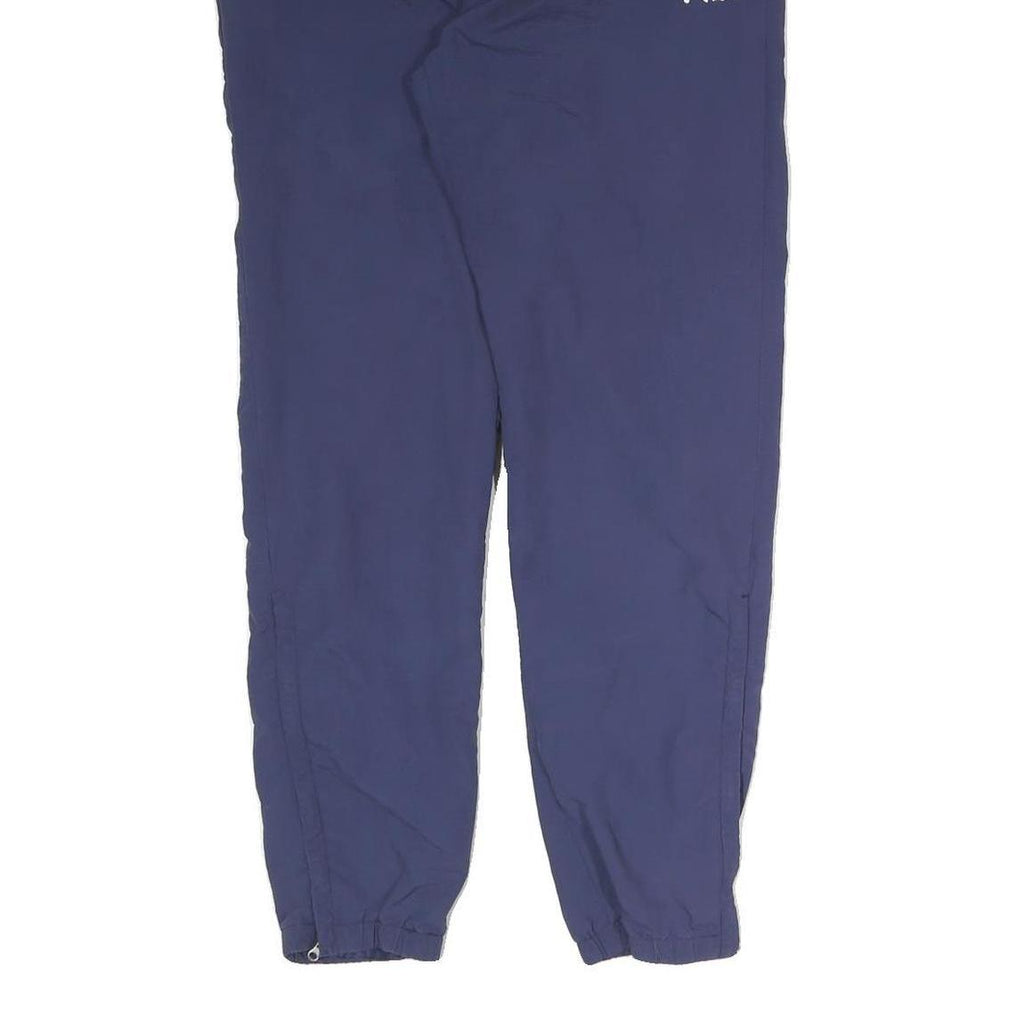 FILA Mens Joggers Navy Blue M W31 L30 Logo Elasticated Waist Adjustable Hem