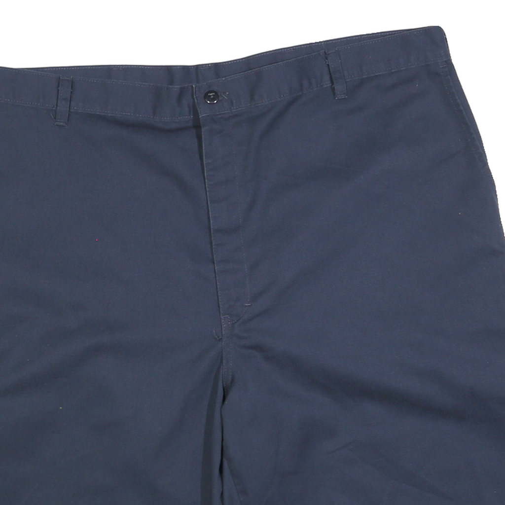 DICKIES Mens Shorts Navy Casual 2XL W42 Cotton Blend Comfortable Workwear