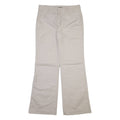 DKNY Womens Trousers Beige Regular Bootcut W30 L32