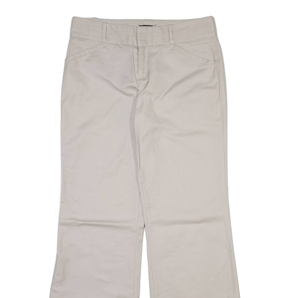 DKNY Womens Trousers Beige Regular Bootcut W30 L32