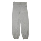 REEBOK Cuffed Womens Trousers Grey Regular Tapered W32 L32