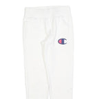 CHAMPION REVERSE WEAVE Mens Joggers White Slim Tapered S W26 L28 Cotton Blend