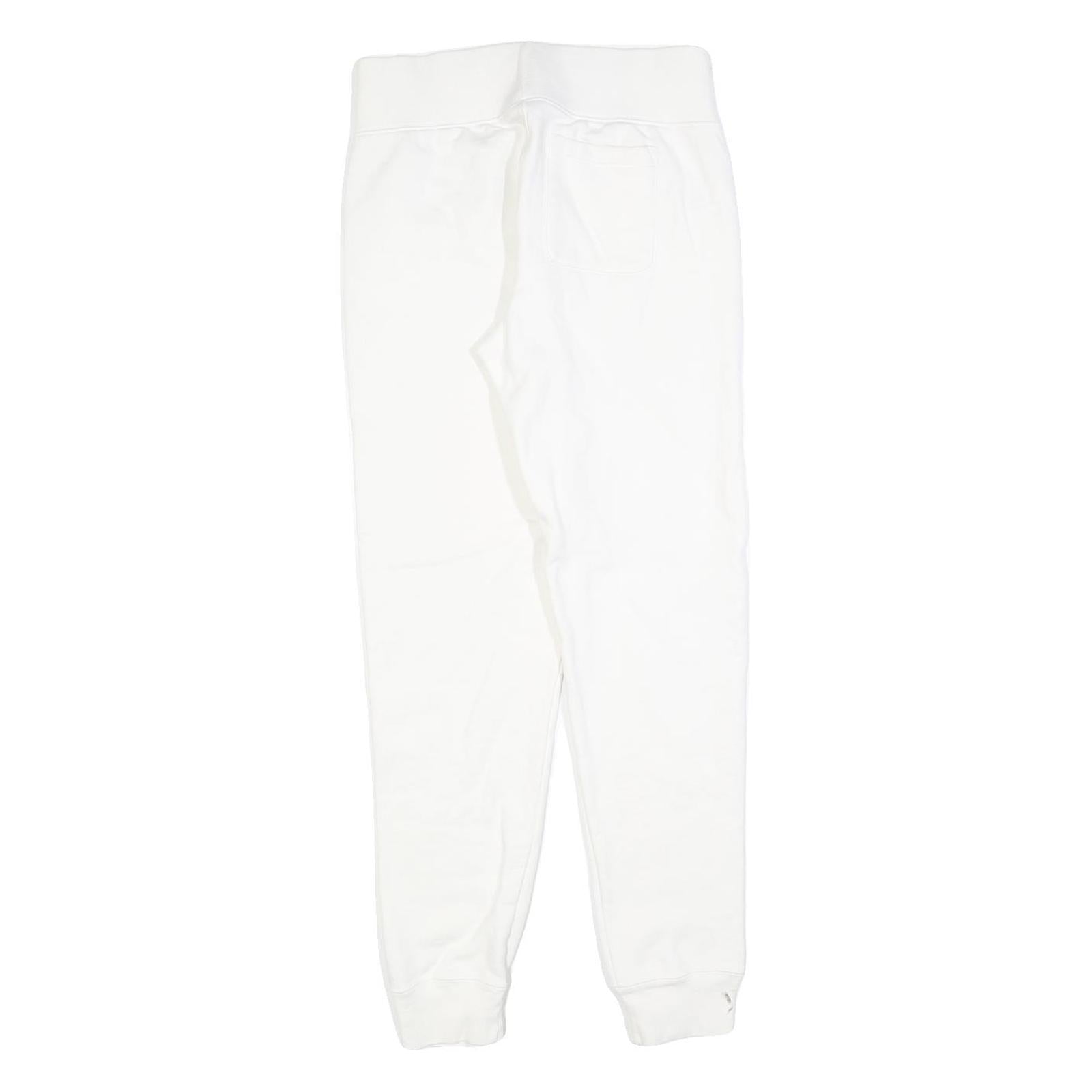 CHAMPION REVERSE WEAVE Mens Joggers White Slim Tapered S W26 L28 Cotton Blend