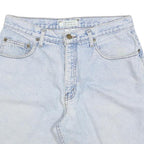 GUESS Mens Shorts Blue Cotton Casual M W33 Denim Light Wash