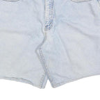 GUESS Mens Shorts Blue Cotton Casual M W33 Denim Light Wash