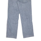 CARHARTT Womens Regular Fit Straight Leg Denim Light Blue Jeans W28 L29 Zip