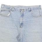 FADED GLORY Mens Shorts Blue Casual XL W38 Cotton Blend Classic Fit Denim