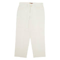 OLLY GAN Workwear Mens Trousers Beige Regular Straight W34 L27