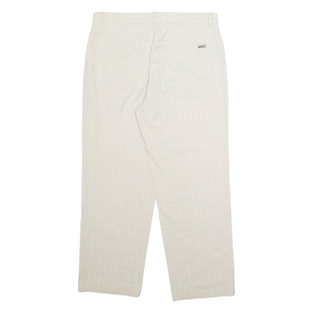 OLLY GAN Workwear Mens Trousers Beige Regular Straight W34 L27