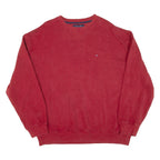 TOMMY HILFIGER Mens Sweatshirt Red XL