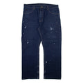 DICKIES Mens Jeans Blue Regular Straight W36 L30