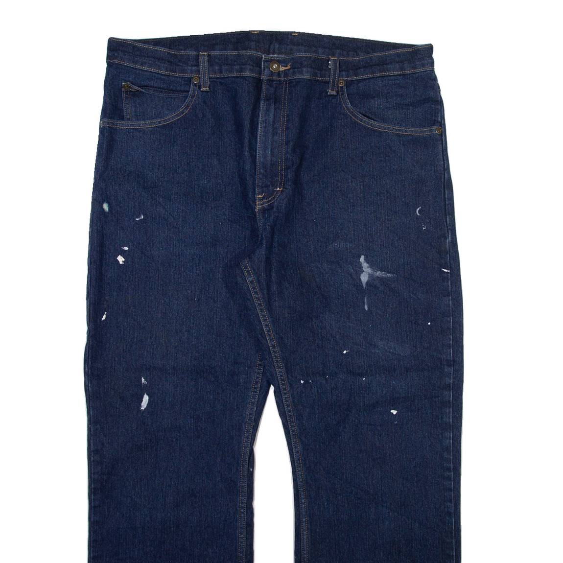 DICKIES Mens Jeans Blue Regular Straight W36 L30