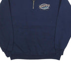 JERZEES Mens Blue Jackson Hole Wyoming Collared XL Cotton Blend Sweatshirt