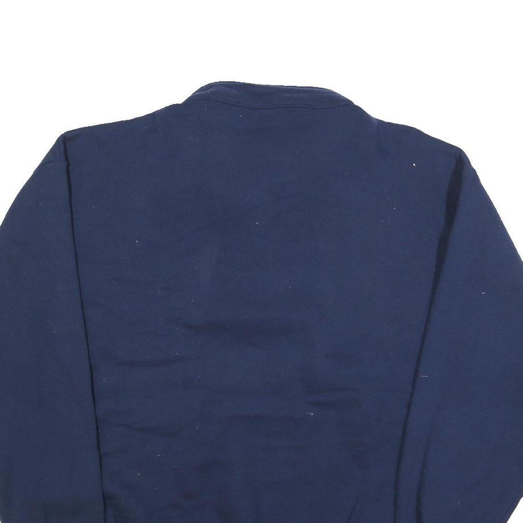 JERZEES Mens Blue Jackson Hole Wyoming Collared XL Cotton Blend Sweatshirt