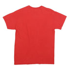 NEW AGENDA Mens Red NC State Basketball Graphic T-Shirt M Short Sleeve Crew Neck