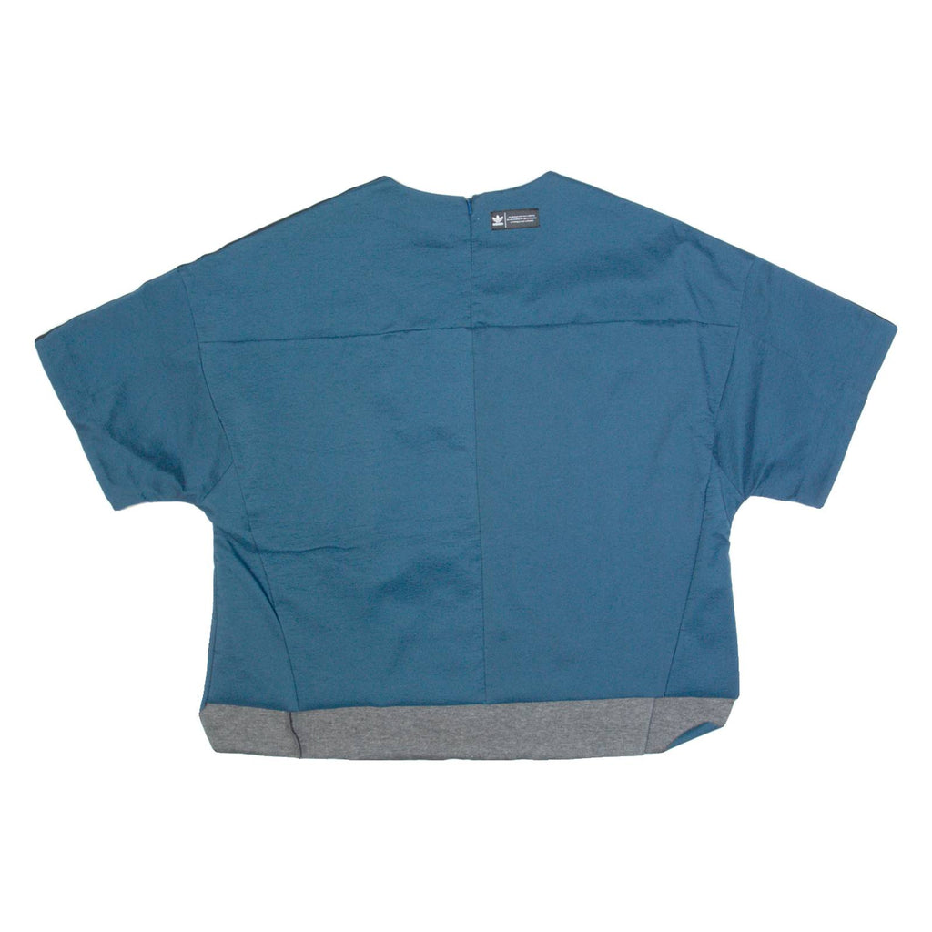 ADIDAS Womens Top Blue UK 14