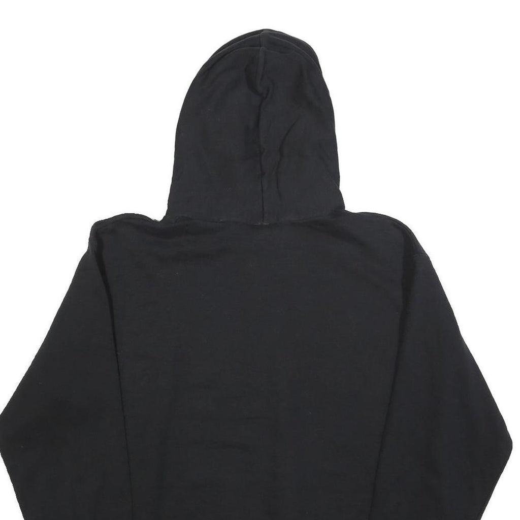 CHAMPION Mens Black TCU Pullover Hoodie M Cotton Blend Casual Sweatshirt