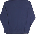 NIKE Mens Navy Hoodie S Cotton Blend Pullover Casual Sportswear