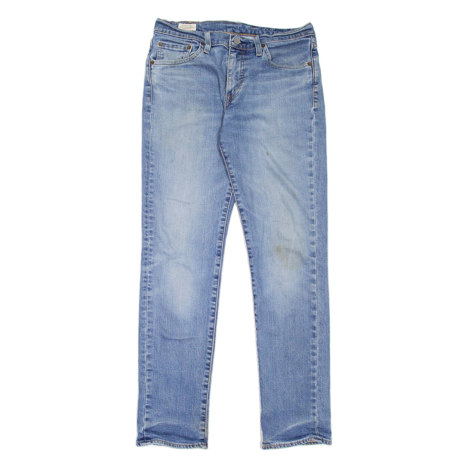 LEVI'S 511 BIG E Jeans Mens Blue Slim Straight Stone Wash W30 L32
