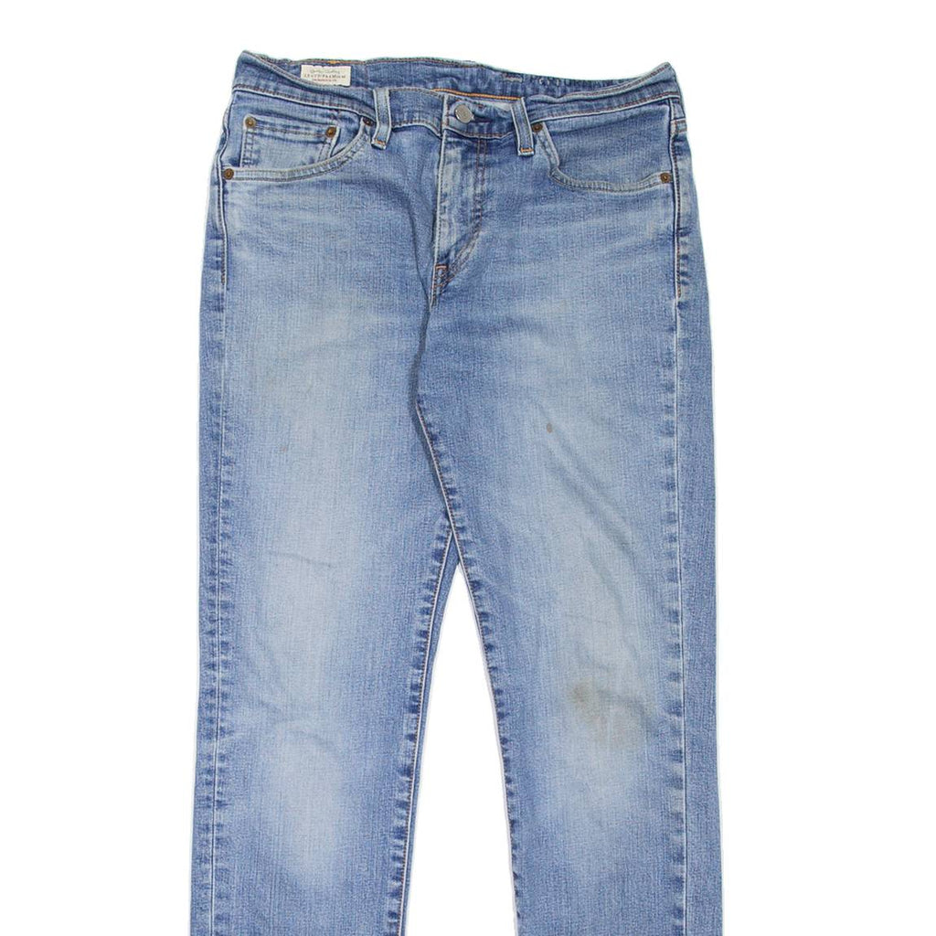 LEVI'S 511 BIG E Jeans Mens Blue Slim Straight Stone Wash W30 L32