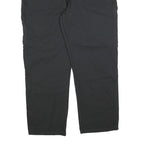 DICKIES Mens Black Regular Fit Denim Jeans W40 L30 Workwear Durable Zip