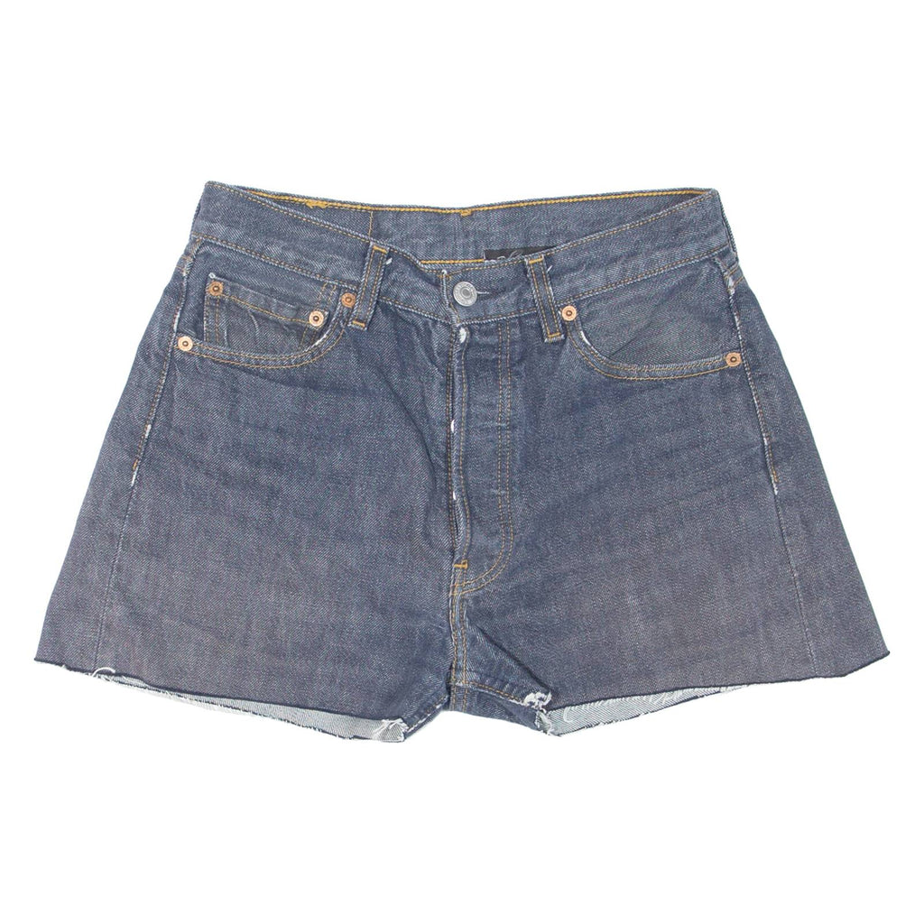 LEVI'S 501 Cut-Off Womens Denim Shorts Blue M W29