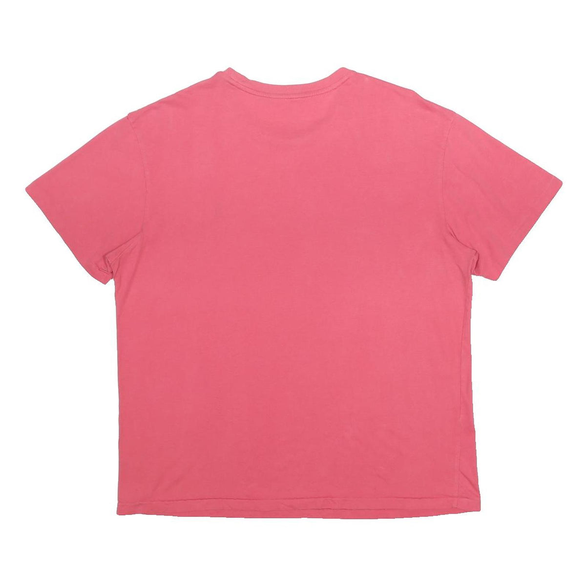 POLO RALPH LAUREN Mens Pink Graphic T-Shirt L Short Sleeve Crew Neck Classic