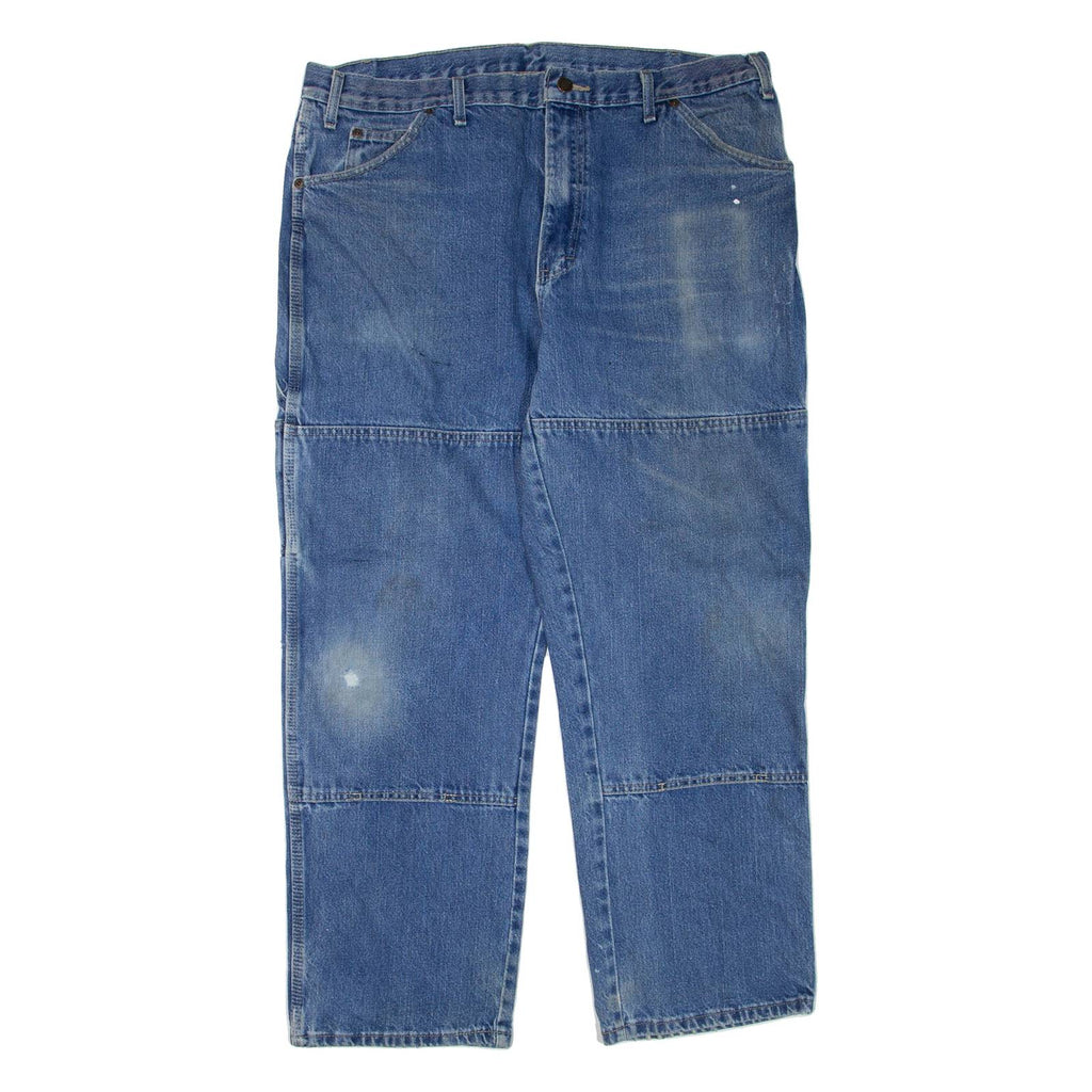 DICKIES Mens Jeans Blue Regular Straight W38 L30
