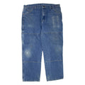 DICKIES Mens Jeans Blue Regular Straight W38 L30