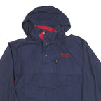 CHAPS RALPH LAUREN Mens Navy Bomber Jacket M Polyester Blend Zip Hooded