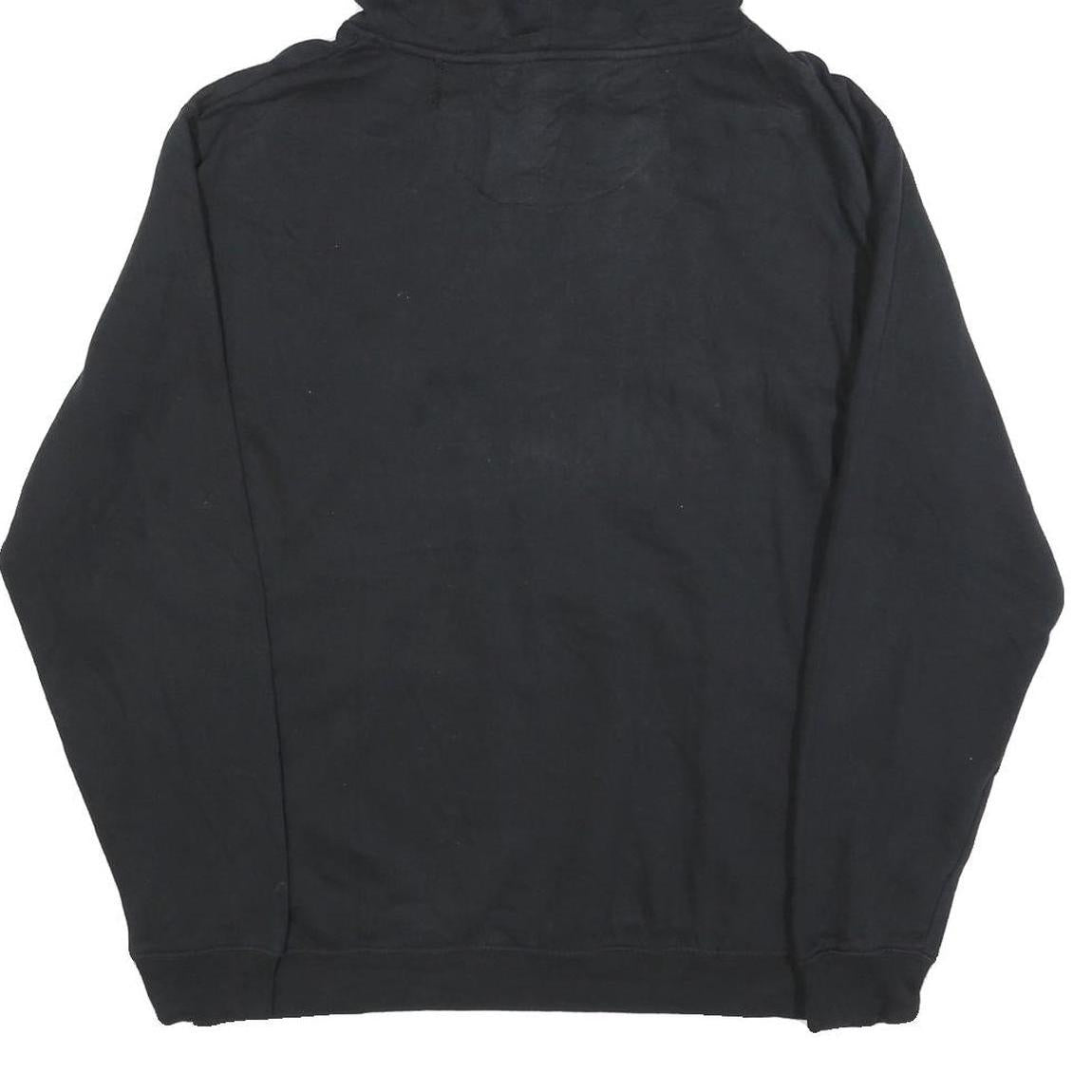 FANATICS Mens Black Yankees Baseball Hoodie L Cotton Blend Pullover Hoodie