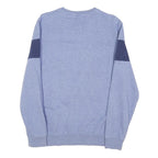 CALVIN KLEIN Mens Blue & Navy Sweatshirt Crew Neck M Cotton Blend Casual
