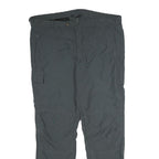 SALEWA Mens Nylon Dark Grey Regular Fit Cargo Trousers W44 L36 Outdoor Zip