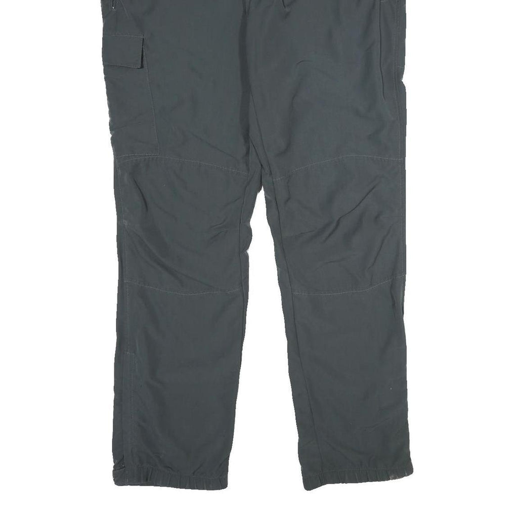 SALEWA Mens Nylon Dark Grey Regular Fit Cargo Trousers W44 L36 Outdoor Zip