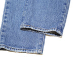 LEVI'S Wedgie Big E Womens Jeans Blue Regular Straight Denim Light W25 L28