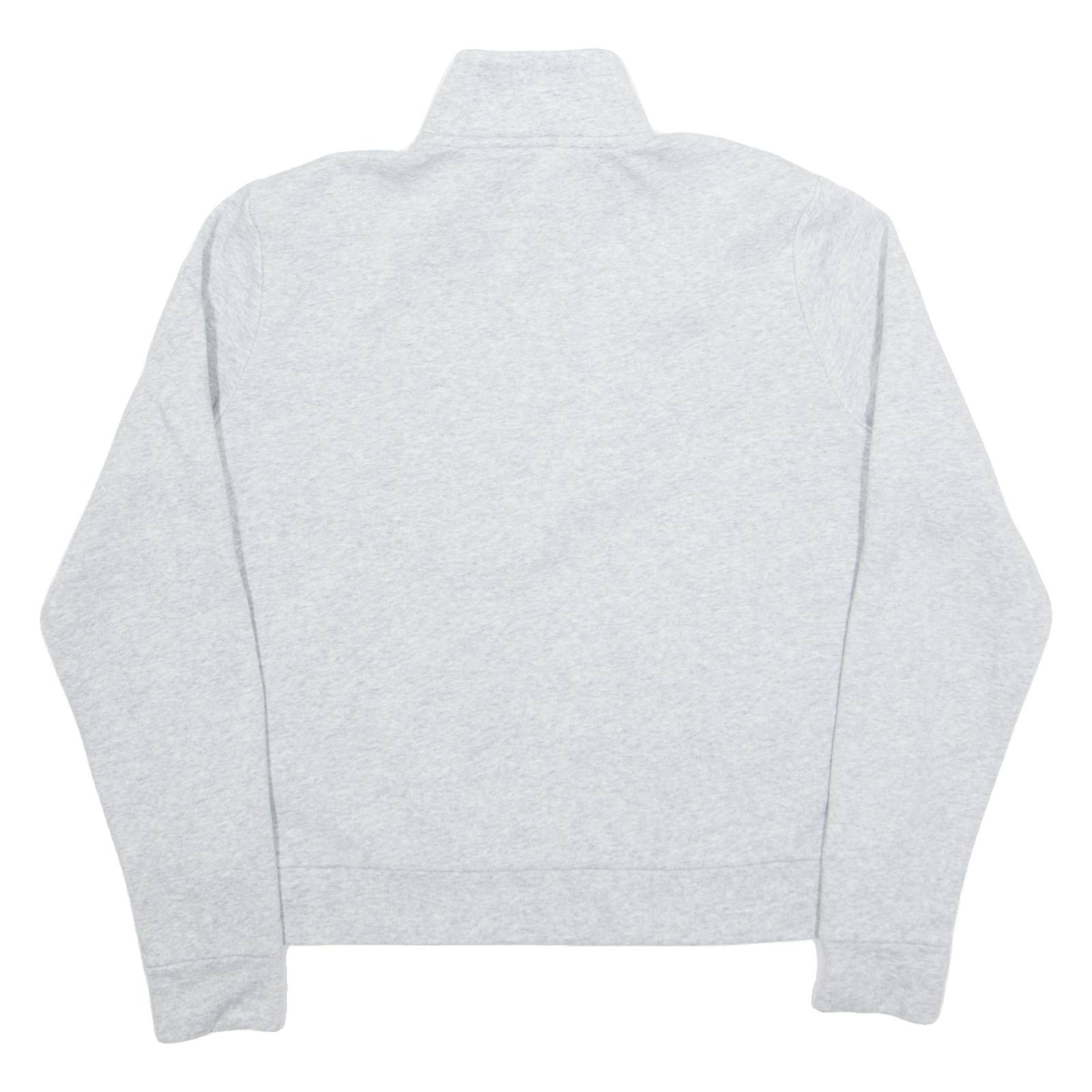 PUMA Womens Sweatshirt Grey 1/4 Zip M