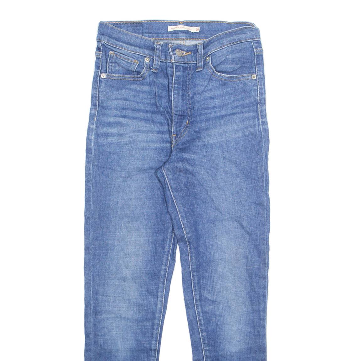 LEVI'S Mile High Womens Jeans Blue Slim Skinny W26 L26