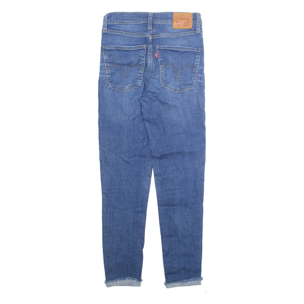LEVI'S Mile High Womens Jeans Blue Slim Skinny W26 L26