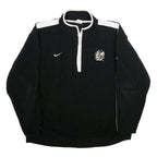 NIKE Mens Black & White Patterned Pullover Jumper 2XL Polyester Sportswear