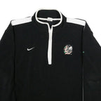 NIKE Mens Black & White Patterned Pullover Jumper 2XL Polyester Sportswear
