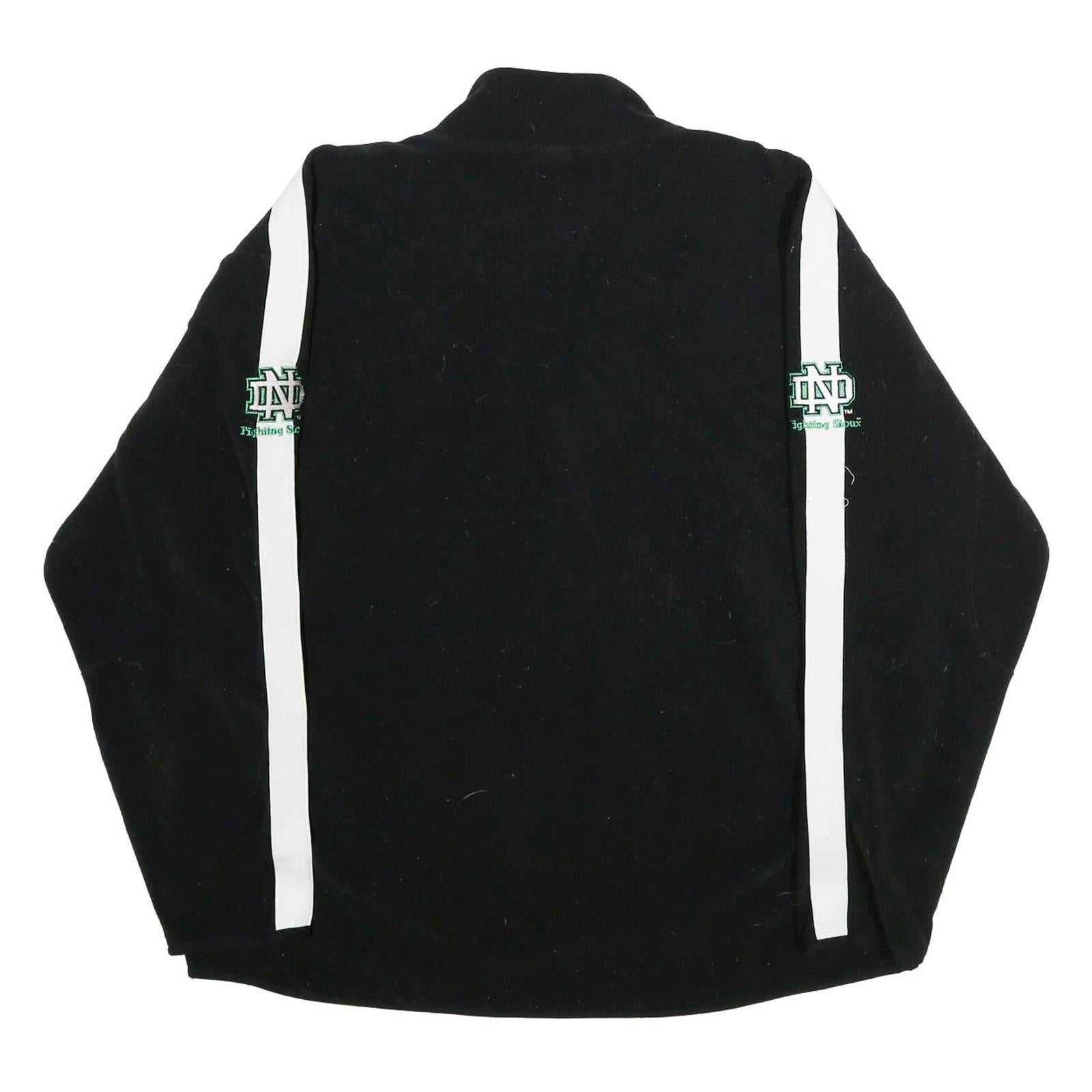 NIKE Mens Black & White Patterned Pullover Jumper 2XL Polyester Sportswear