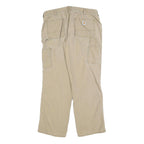 CARHARTT Womens Cotton Blend Beige Regular Leg Trousers W34 L30 Workwear