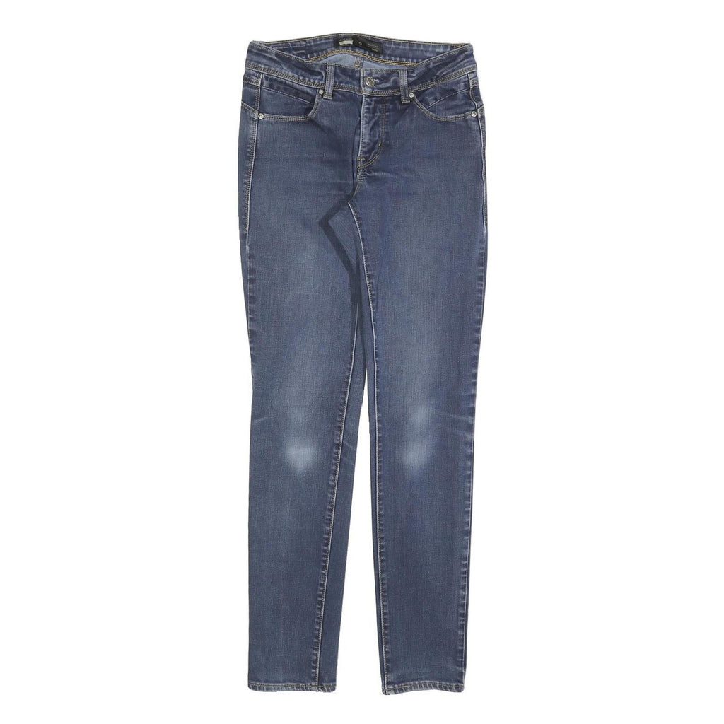 LEVI'S Womens Jeans Blue Slim Skinny Denim Medium W26 L29 Stretch Zip