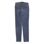 LEVI'S Womens Jeans Blue Slim Skinny Denim Medium W26 L29 Stretch Zip